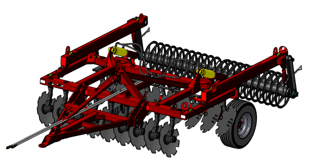 Прицепная дисковая борона БД-2,7х2П