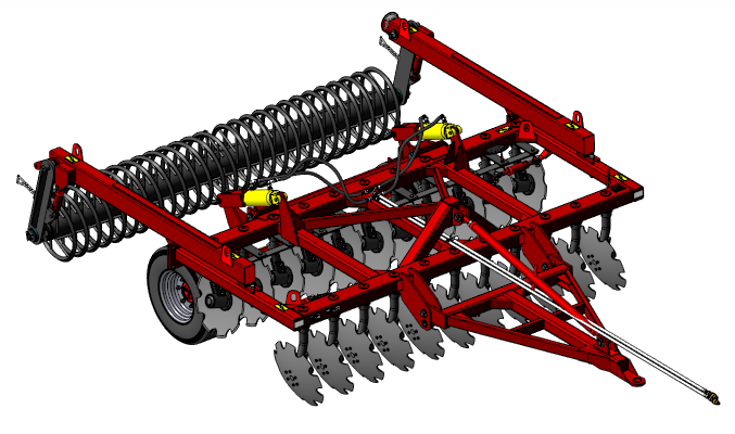 Прицепная дисковая борона БД-3,2х2П